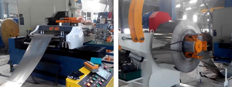 Línea de supresión para corte circular