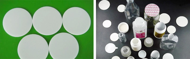 Máquina para hacer sellos de tapas de botellas