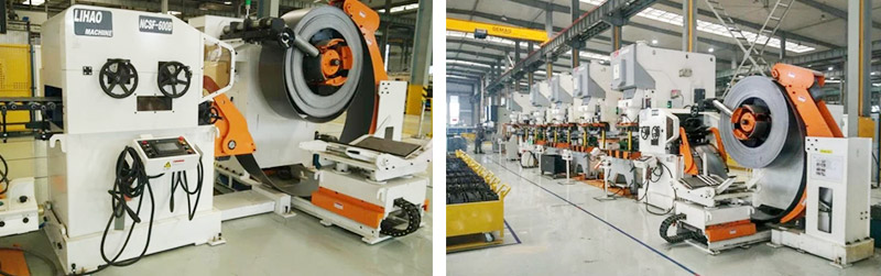 Línea de alimentación de prensa para la industria automotriz