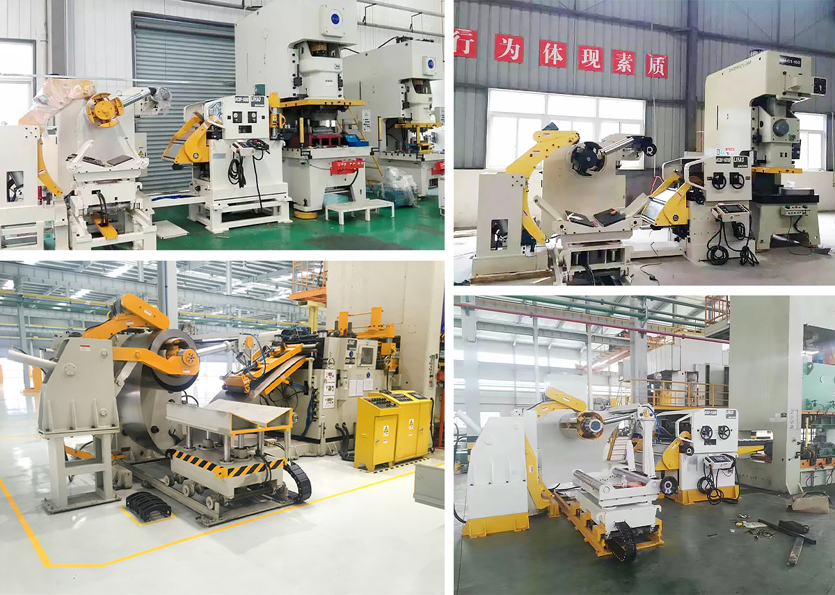 Máquina 3 en 1 Desenrolladora, Alisadora y Alimentadora Tipo NCBF para Láminas con Espesor de 0.5mm~4.5mm