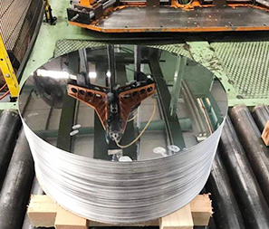 Línea de supresión para corte circular