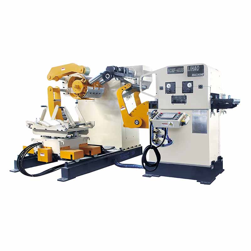NCMF Type Straightener Feeder & Uncoiler 3 In 1 Machine For Sheet Thickness: 0.3mm~3.2mm