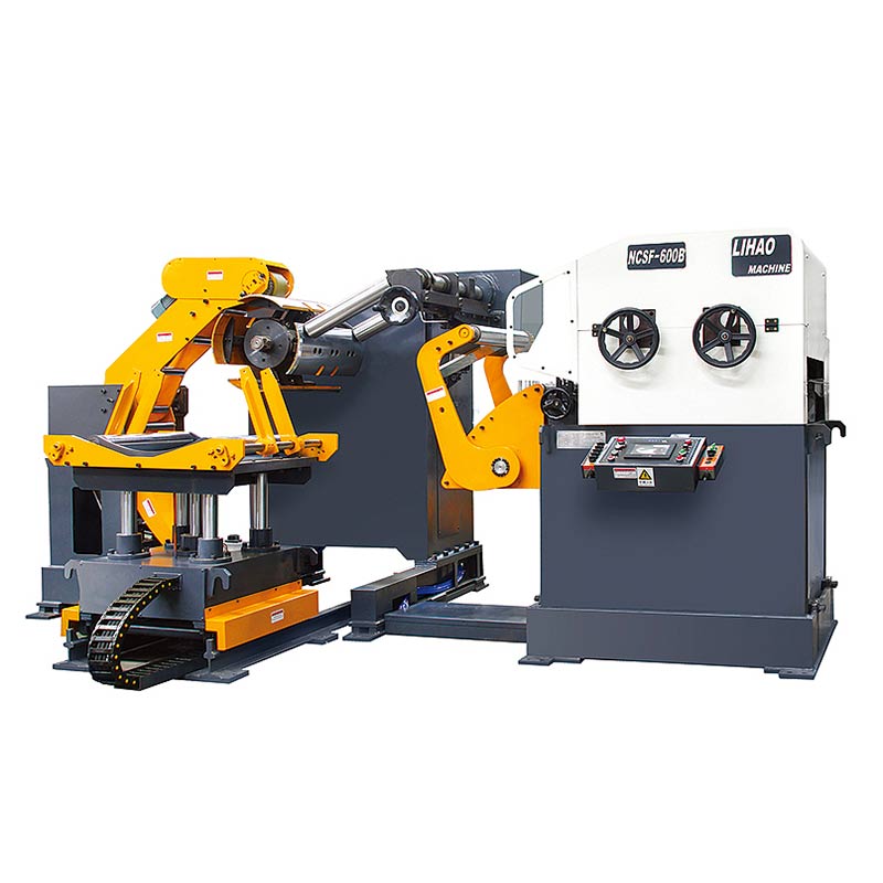 NCSF Type Straightener Feeder & Uncoiler 3 In 1 Feeder For Sheet Thickness: 0.8mm~6.0mm