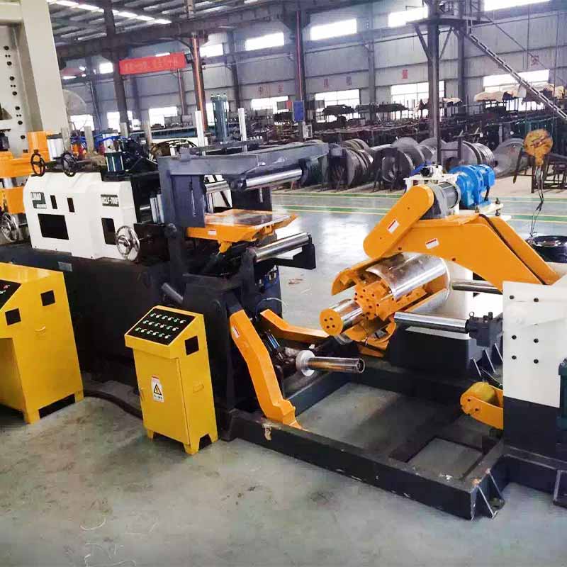 NCLF Type Straightener Feeder & Uncoiler 3 In 1 Machine For Sheet Thickness: 1.0mm~8.0mm