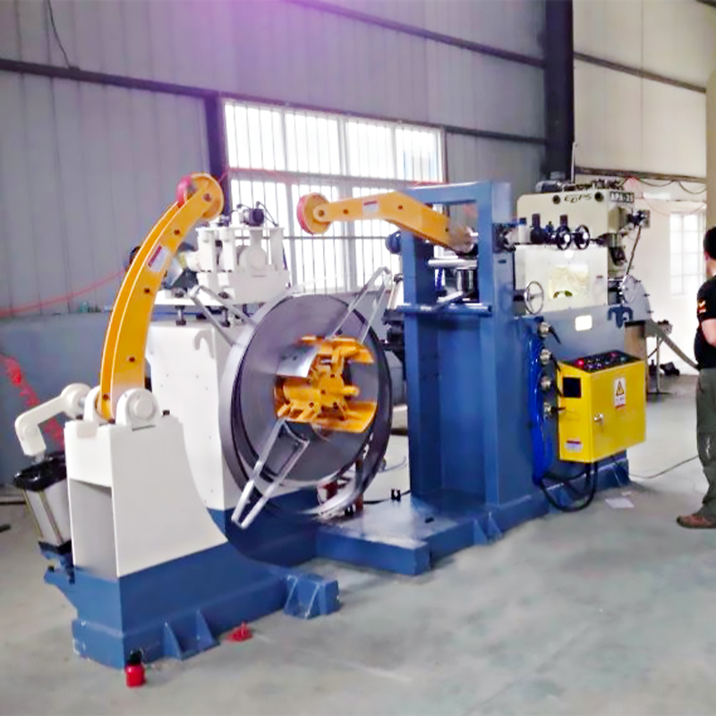 TGL-A Type Straightener With Uncoiler For Sheet Thickness: 0.5mm~4.5mm